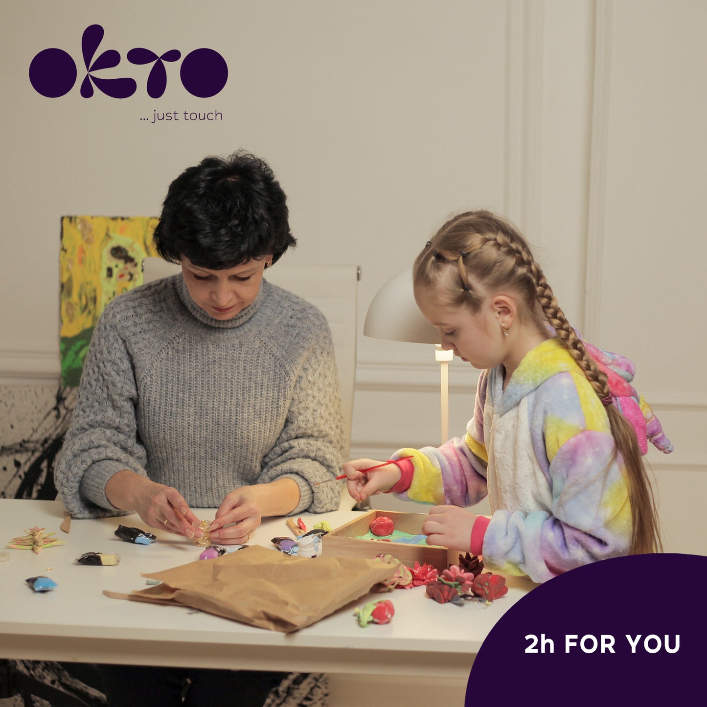 OKTO Clay - Basteln & Gestalten - Kunst & Handwerk - Motiv: Passion