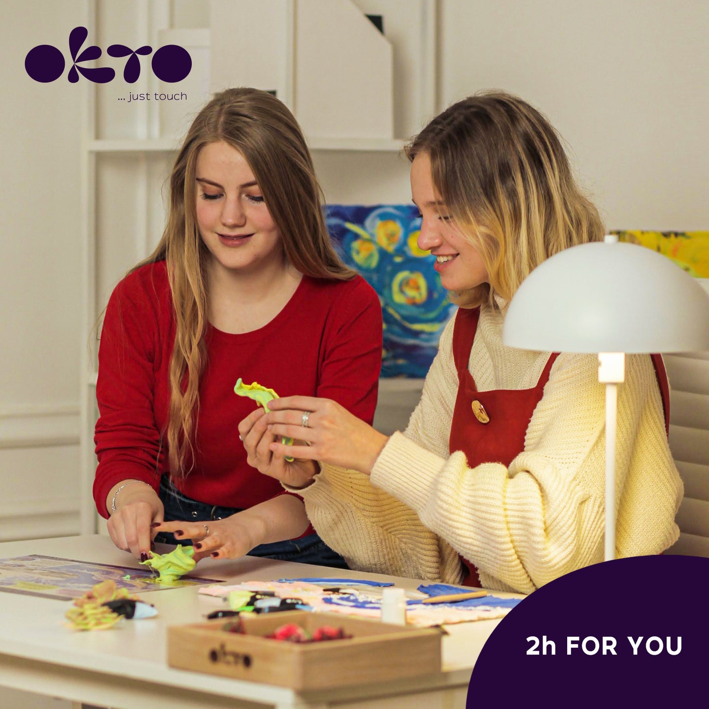OKTO Clay - Basteln & Gestalten - Kunst & Handwerk - Motiv: Energy